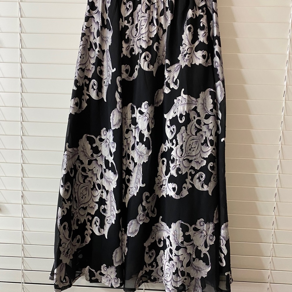 Black maxi skirt